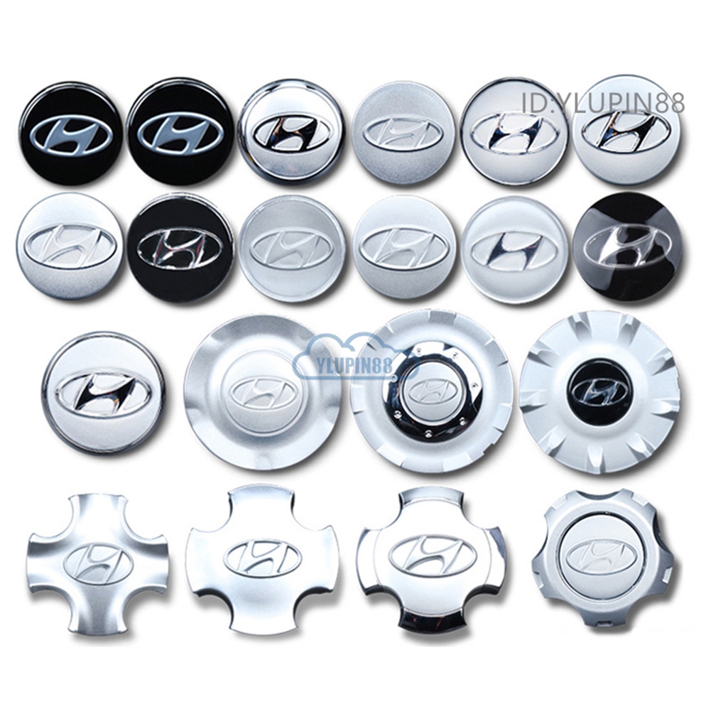Nắp Đậy Trục Bánh Xe Hơi Huy Hiệu Thể Thao Cho Hyundai Getz Accent Elantra Celesta Avante Verna Santa Fe IX35 Sonata YF Mistra Santa Fe