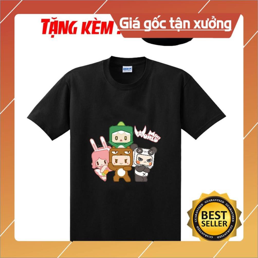 [SALE GIÁ GỐC] HOTÁo mini world bộ tứ siêu đẳng -Hero Team màu đen kèm quà tặng dễ thương