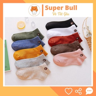 Vớ tất gấu đi giày cổ trụ siêu kute