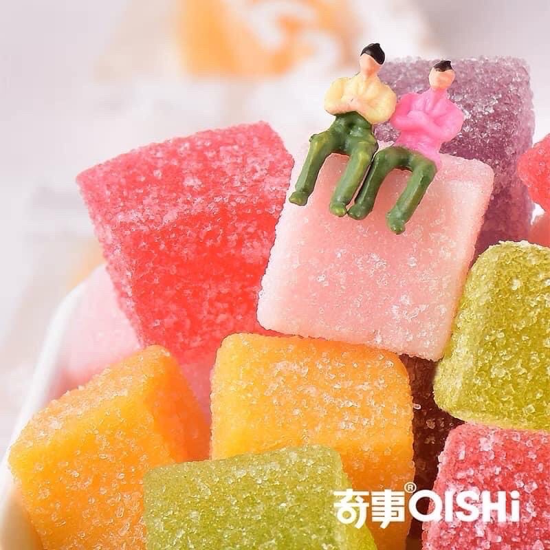 KẸO DẺO TRÁI CÂY QISHI 118g  - 8 VỊ TRÁI CÂY NHIỆT ĐỚI THƠM NGON