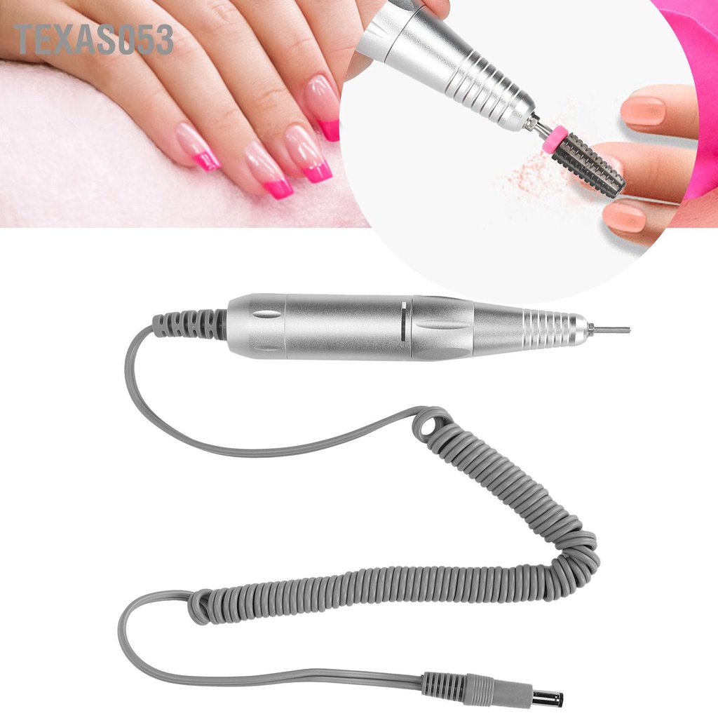 [Hàng HOT] Tay cầm Máy mài đánh bóng móng tay cầm tay tiện dụng【Texas053】