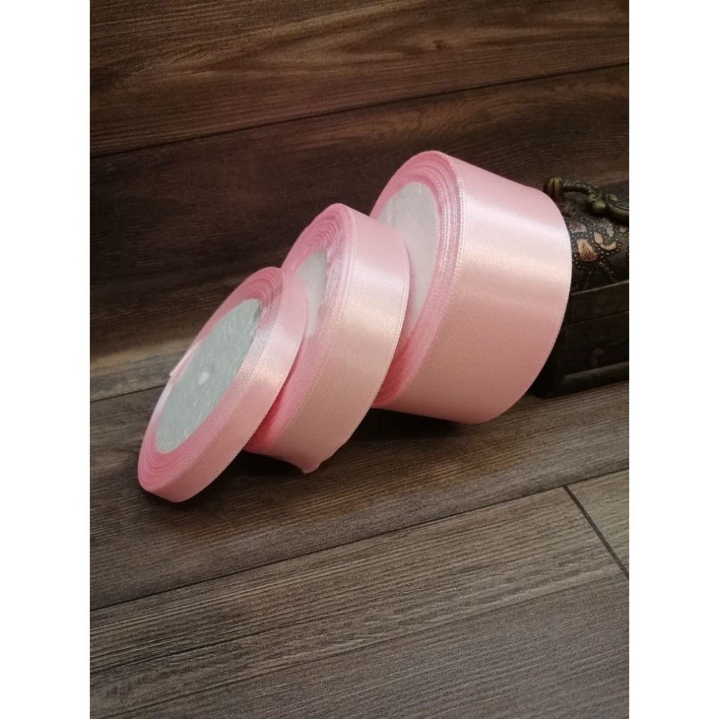Ruy băng lụa cuộn dài 22m bản rộng 1cm/2cm/4cm đủ màu sắc - phụ kiện làm hoa, hoa giả, cây giả, htshop30
