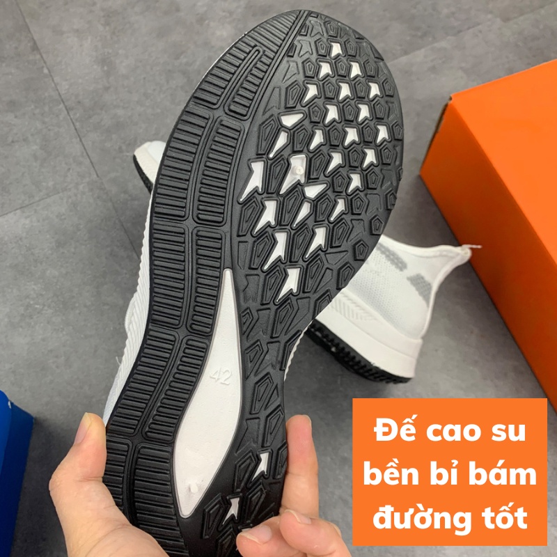 Giày Thể Thao Nam Sneaker ZAVAS, Có Đế Êm, Nhẹ Thoáng Khí Đi Chơi Đi Làm Form Giày Chuẩn Size Dễ Mang - S361