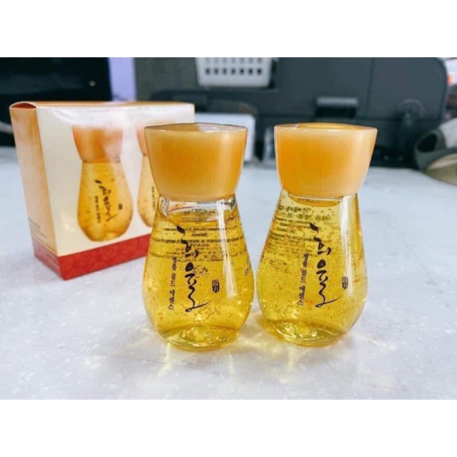 Bộ serum vàng 24k mini dưỡng trắng da chống lão hóa mờ thâm nám Labelage Hàn Quốc 30mlx2 lọ | BigBuy360 - bigbuy360.vn