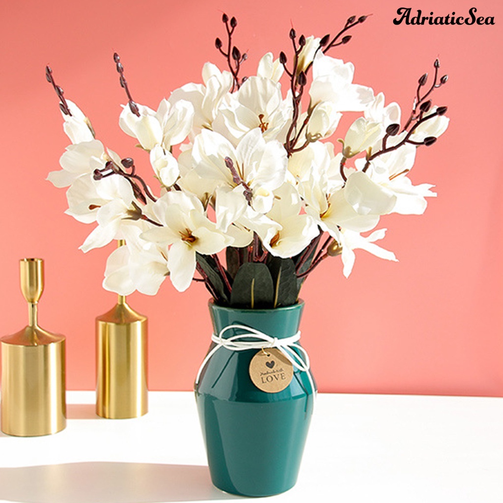 1 Bó Hoa Giả Để Bàn Trang Trí Phòng Khách Sân Vườn