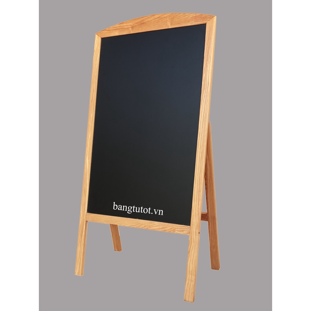 Bảng menu 1 mặt chân gấp khung vòm 60x120cm