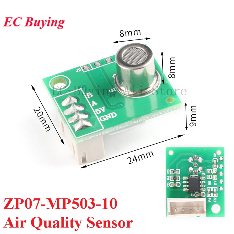 Air Pollution Sensor ZP07-MP503-10 VOC Air Quality Detection Sensor Module ZP07 MP503 For CO Benzene Formaldehyde Alcohol relandor