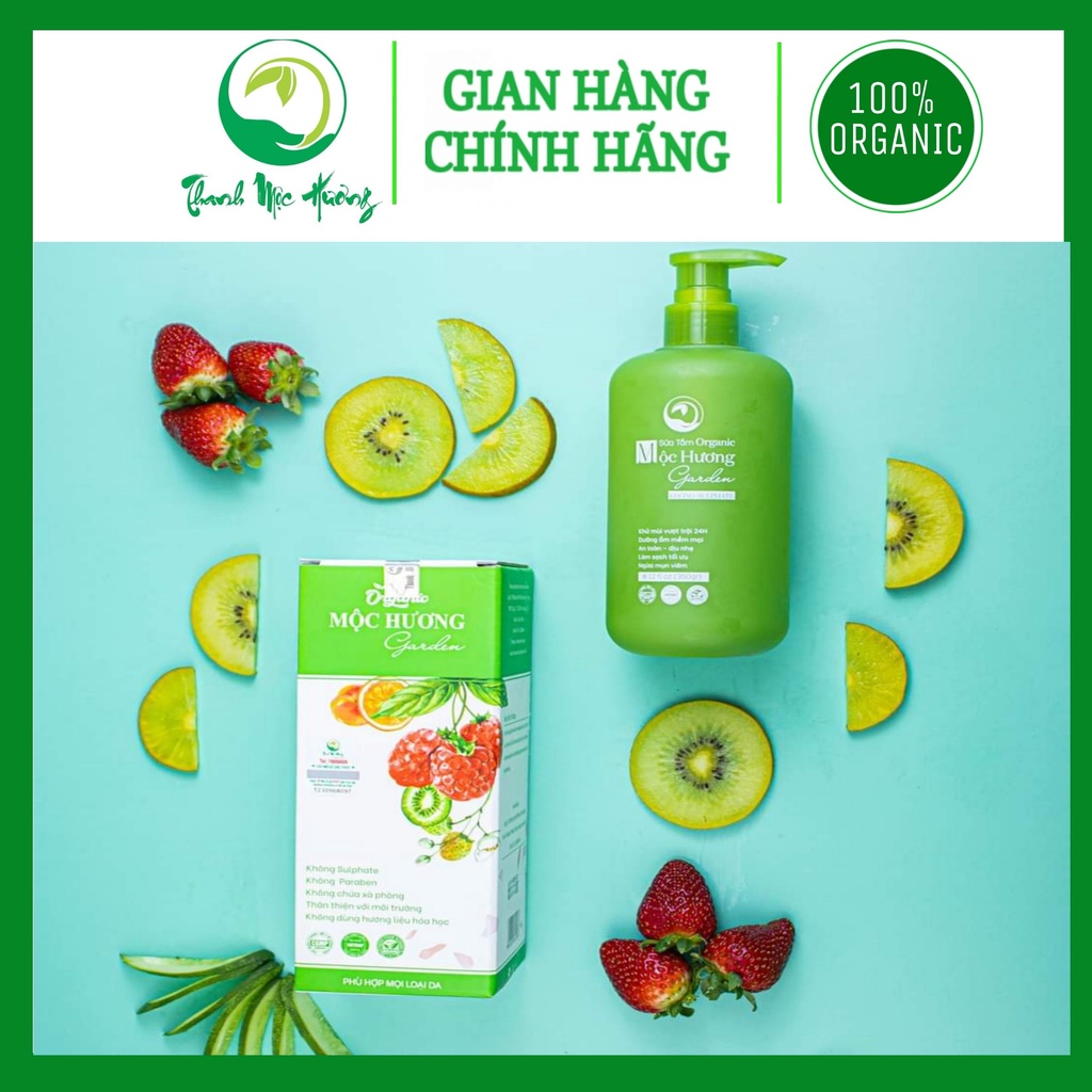 Sữa tắm Organic Thanh Mộc Hương - sữa tắm dùng chung cho cả gia đình