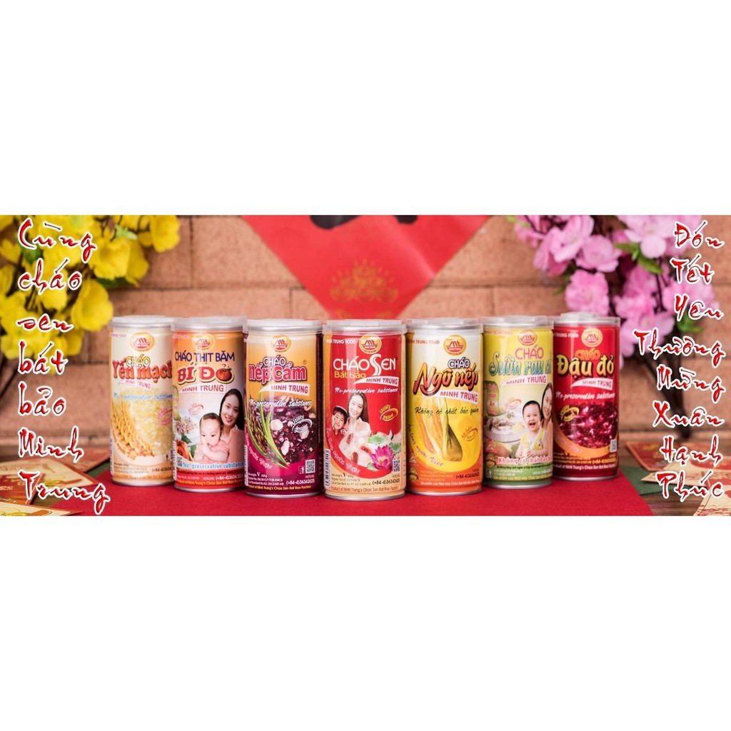 Cháo sen bát bảo Minh Trung