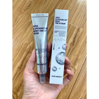 Kem dưỡng trắng da Sur.Medic Super Glutathione 100 Bright Tone Up Cream 40ml