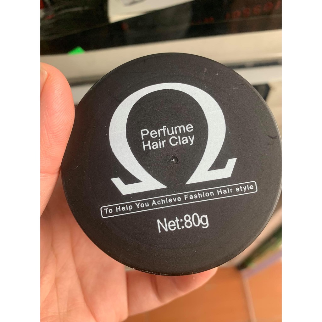 Sáp Vuốt Tóc Omega Perfume Hair Clay HENG KOU 80g