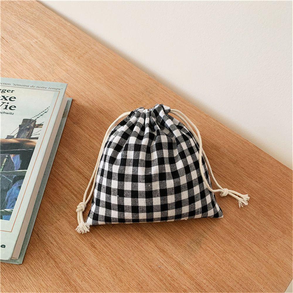 Túi Canvas Dây Rút Đựng Trang Sức / Kẹo / Quà Giáng Sinh MIHAN1