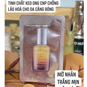 ⚡HÀNG MỚI⚡1 gói tinh chất keo ong căng bóng mờ nhăn CNP rx