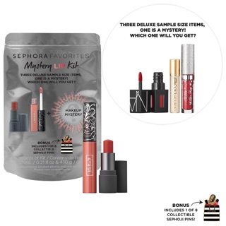 Set son Sephora Mystery Lip Kit +2% phí bán hàng