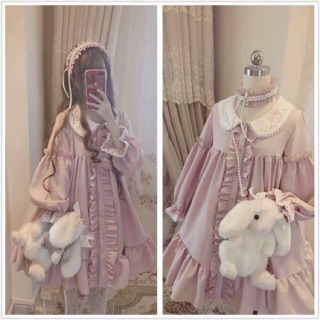 [có sẵn] Đầm / Váy Babydoll Casual Lolita