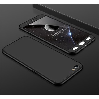Ốp lưng Oppo F3 chính hãng GKK 3in1 cực đẹp (Đen viền Đen)giá rẻ