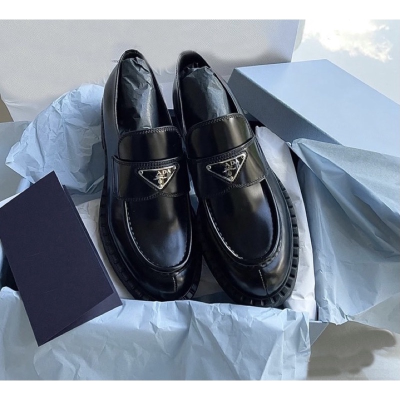 Giày oxford nữ panda | Giày moca nữ