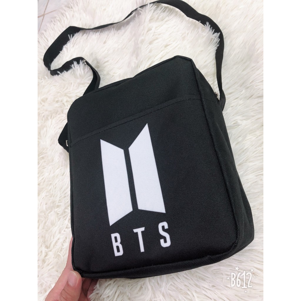 [FREESHIP❤️] Túi đeo chéo nam nữ in logo BTS T121 | BigBuy360 - bigbuy360.vn