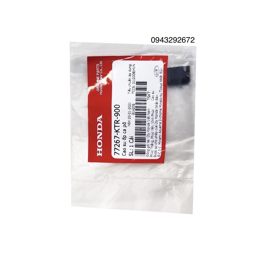 Cao su ốp ca pô Winner 150 Honda