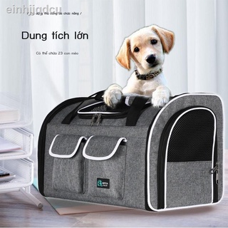  ✓ ✼ ♣  Giá Hủy Diệt ¤♞∏Túi mèo lớn trở lại gói lồng xách tay vật nuôi ra chó xe đẩy corgi sức chứa hai 