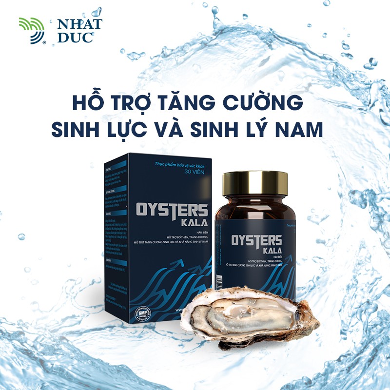 TINH CHẤT HÀU BIỂN TĂNG CƯỜNG SINH LÝ NAM OYSTERS KALA