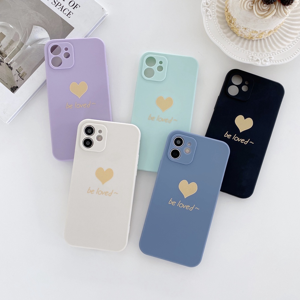 Xiaomi Redmi 9a Note 10 9 Pro 7 Pro Mi 10 Pro 11 LiteỐp Điện Thoại Silicon Dẻo Họa Tiết Trái Tim Dễ Thương Cho