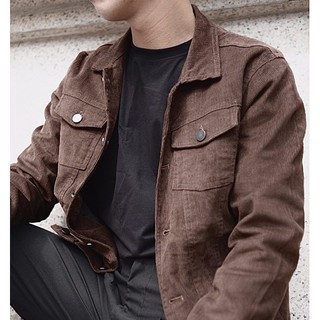 Áo khoác Jacket Nhung tăm (áo 2 lớp - có túi trong)