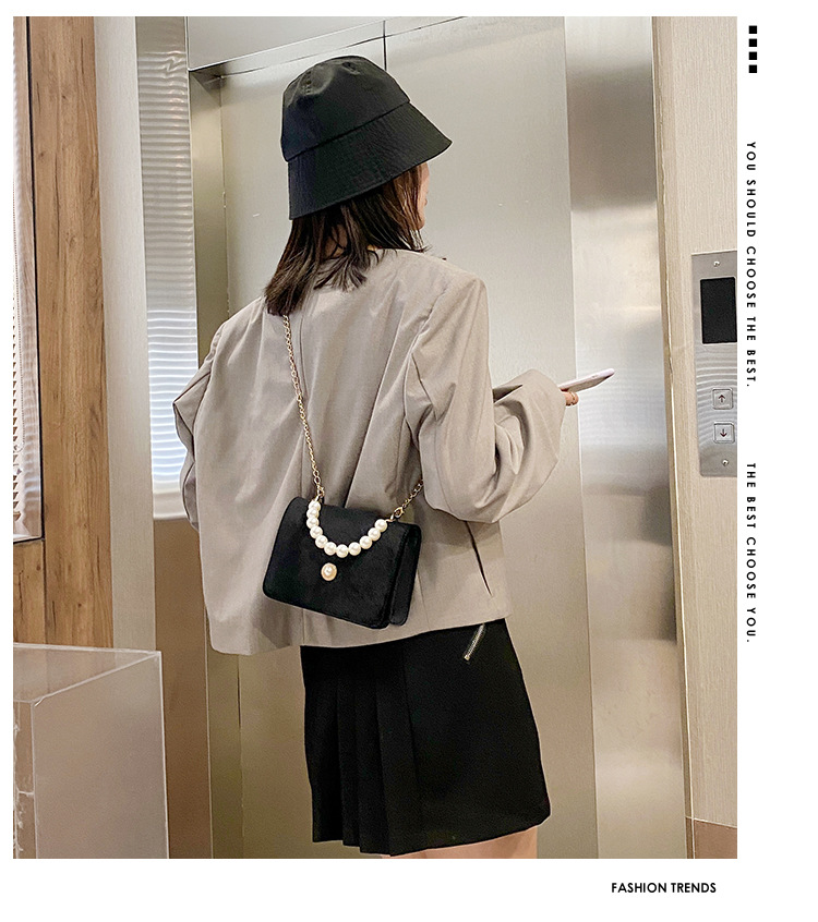 Túi Đeo Chéo JASMIN NOIR Bằng Da PU Thời Trang Hàn Quốc Cho Nữ