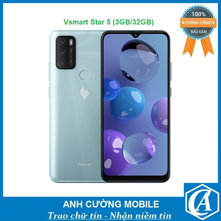 Điện thoại Vsmart Star 5 (3GB/32GB) – Hàng chính hãng