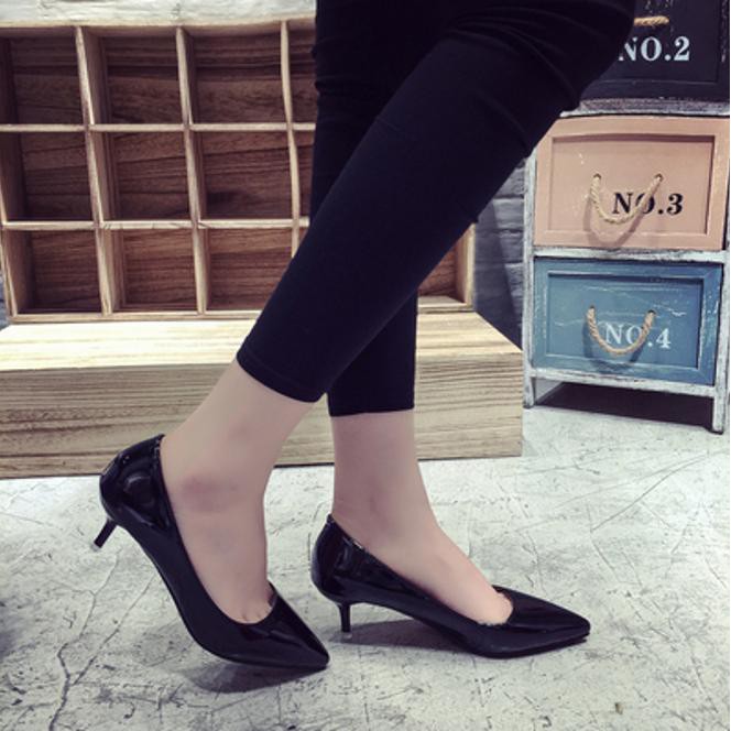 Giày búp bê công sở 5p đủ màu xk01 Rosa CG-