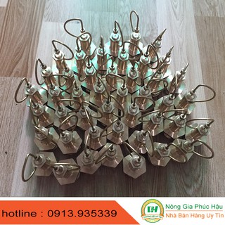 combo 10 béc phun sương đồng móc