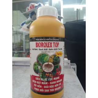 Phân bón siêu kích rễ biorolex top chai 1000ml