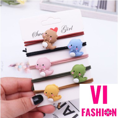 [Mã 151FASHIONSALE1 giảm 10K đơn 50K]Cột tóc con vật ngỗ nghĩnh