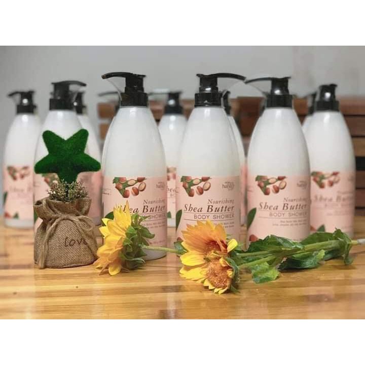 Sữa Tắm Trắng Dưỡng Ẩm Bơ Hạt Mỡ RIORI Nourishing Shea Butter Body Shower – 750g | BigBuy360 - bigbuy360.vn