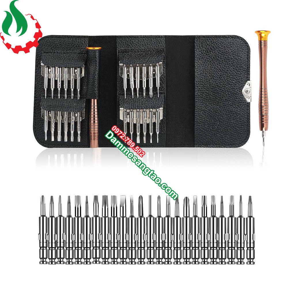Bộ tua vít sửa điện thoại laptop 25 chi tiết