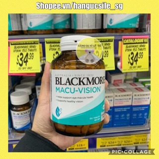 (Date 12/2025) Viên uống bổ mắt Macu Vision Blackmores 125 viên Úc