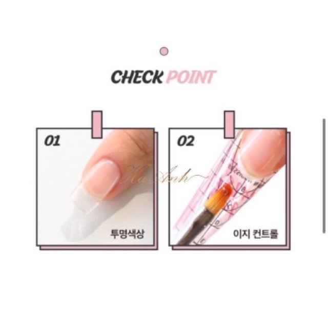 [Very Good nail] Gel đính đá, đắp móng cao cấp Hàn Quốc _Clear gel