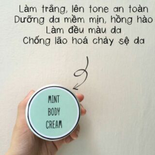  Kem dưỡng thể handmade