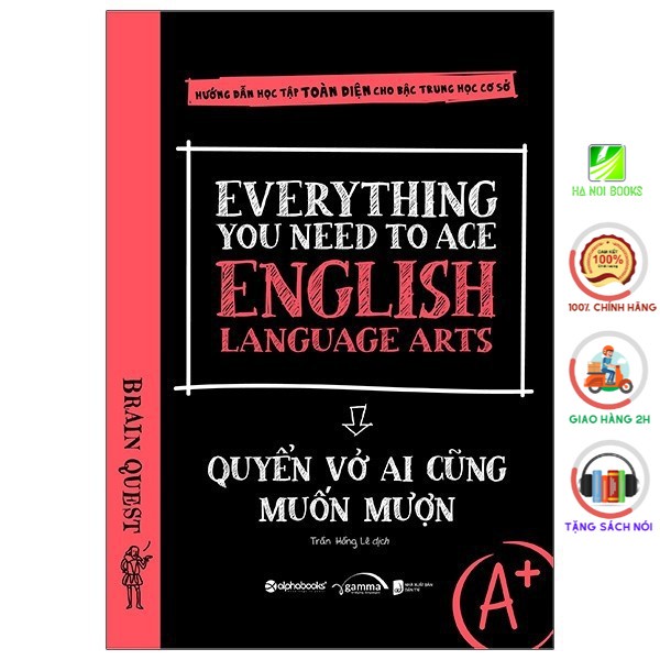 Sách AlphaBooks - Everything You Need To Ace English Language Arts - Quyển Vở Ai Cũng Muốn Mượn