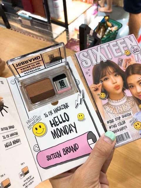 Phấn mắt 16 BRAND SIXTEEN EYE MAGAZINE