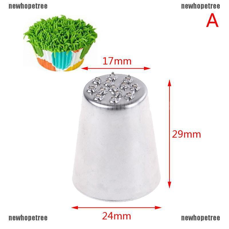 Bộ 1/3 đầu bắt bông kem trang trí chất liệu thép không gỉ