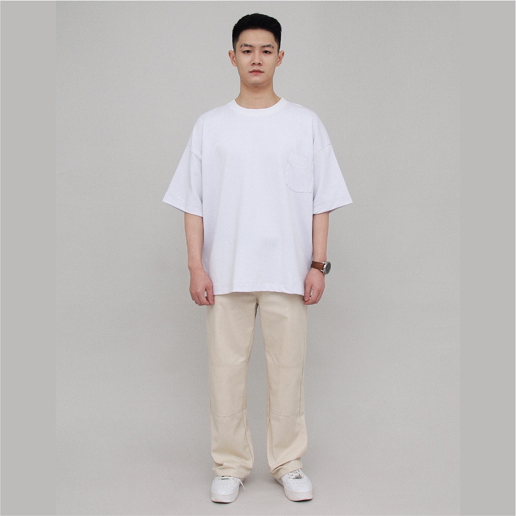 Áo thun 𝗙𝗨𝗔𝗦 𝗣𝗢𝗖𝗞𝗘𝗧 𝗖𝗥𝗘𝗪 𝗧-𝗦𝗛𝗜𝗥𝗧