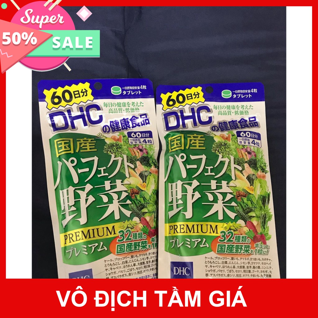 [CHÍNH HÀNG] Date 2023 Viên Rau Củ Nhật Bản, Gói 240 Viên, 60 Ngày, Nội Địa Nhật [NHẬT BẢN][FREESHIP]