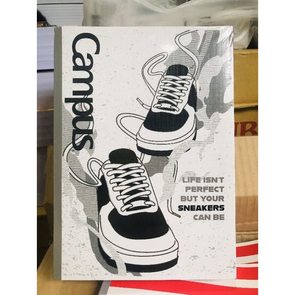 [Mã LIFEBOOK2 giảm 10% đơn 0Đ] Tập Sinh Viên Campus SNEAKERS 200 trang kẻ ly ngang