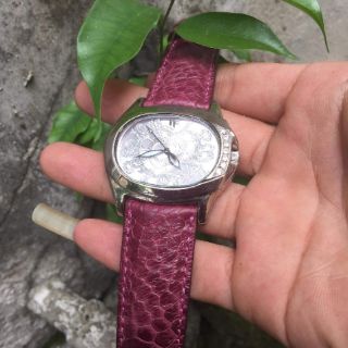 DÂY ĐỒNG HỒ DA ĐÀ ĐIỂU SIZE 18