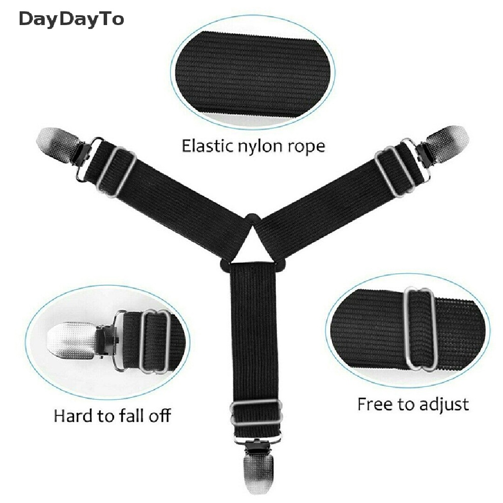 Set 4 dây cố định ra trải giường hình tam giác