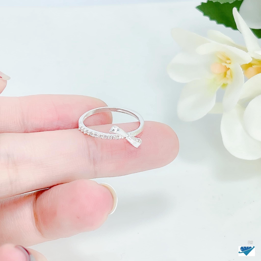 Nhẫn nơ, nhẫn nữ bạc ta MC