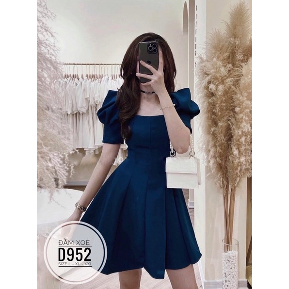 Bigsize Đầm xoè D952