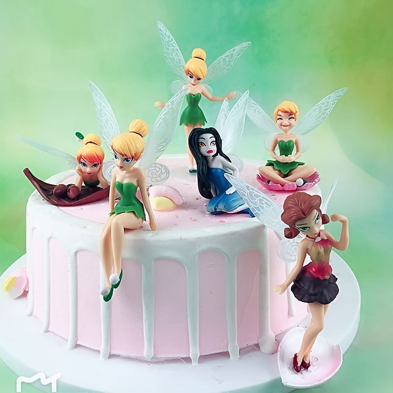 Sáu Nàng Tiên Tinker Bell trang trí bàn làm việc, trang trí góc học tập