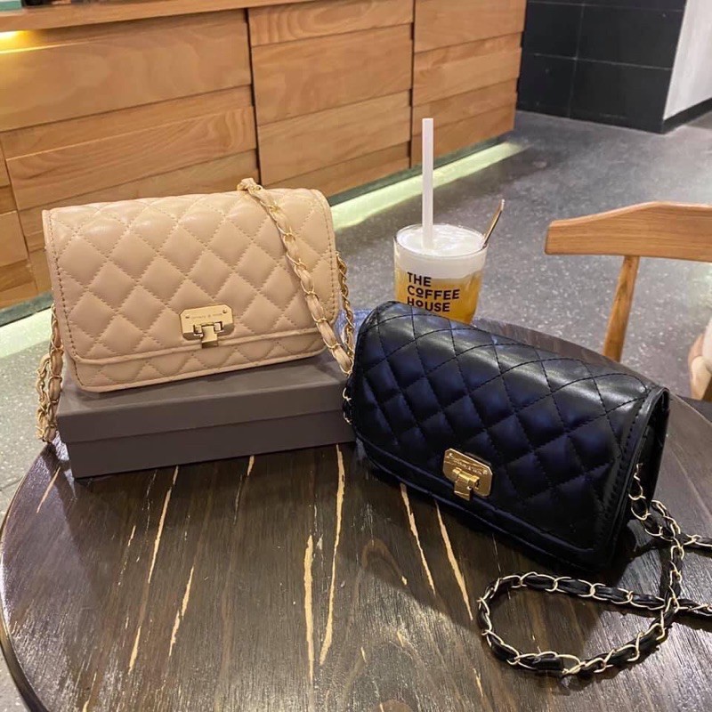 Túi C&K khoá gập ❣️freeship❣️TÚI ĐEO CHÉO NỮ | BigBuy360 - bigbuy360.vn